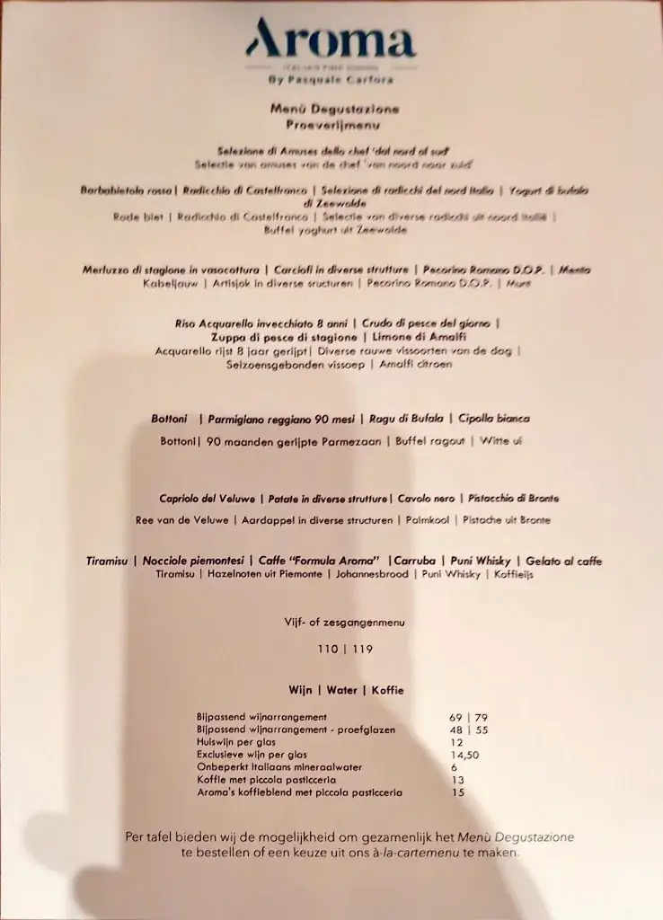 Menu_Restaurant Aroma Italian Fine Dining_Vaassen_image_2