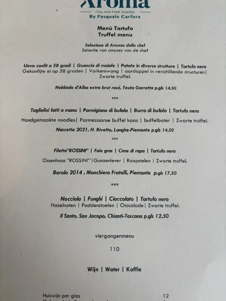 Menu_Restaurant Aroma Italian Fine Dining_Vaassen_image_4