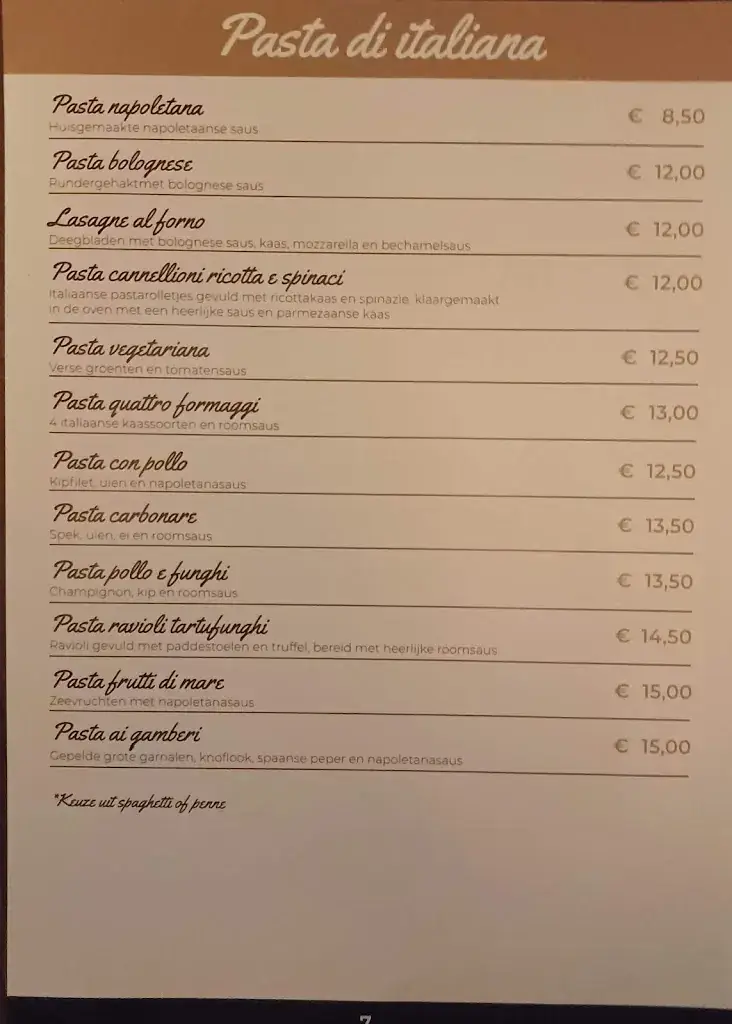 Menu_Restaurant Mulino_Wijk_image_1