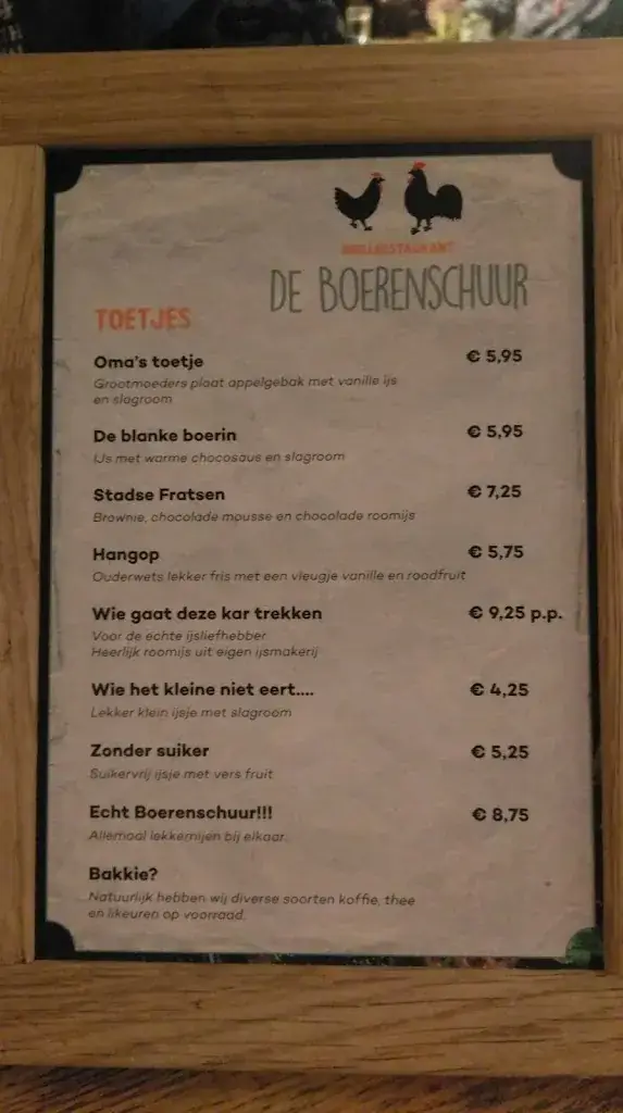 Menu_Restaurant De Boerenschuur_Vierhouten_immagine_2