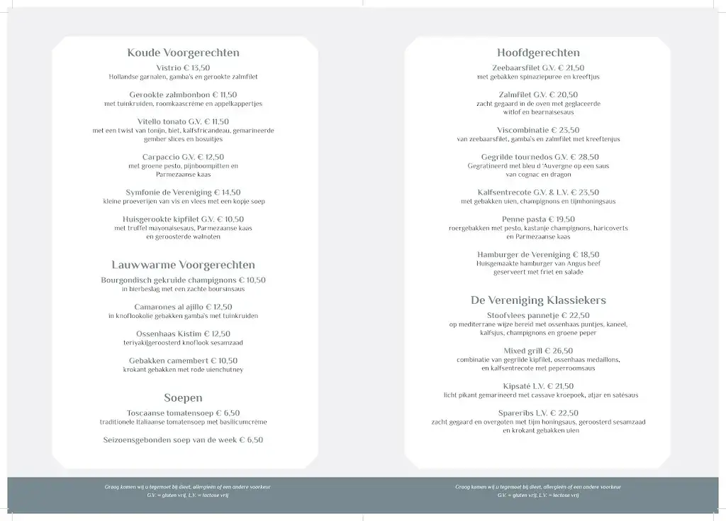 Menu_Grand Café Restaurant De Vereniging Elst_Elst_image_1