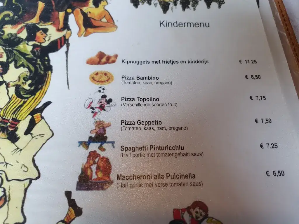 Menu_Ristorante Pizzeria 