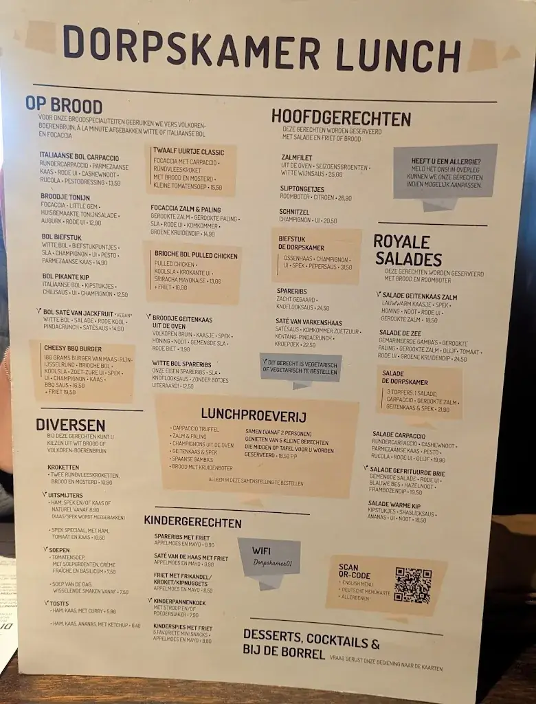 Menu_De DorpsKamer eten & drinken_Ermelo_immagine_1