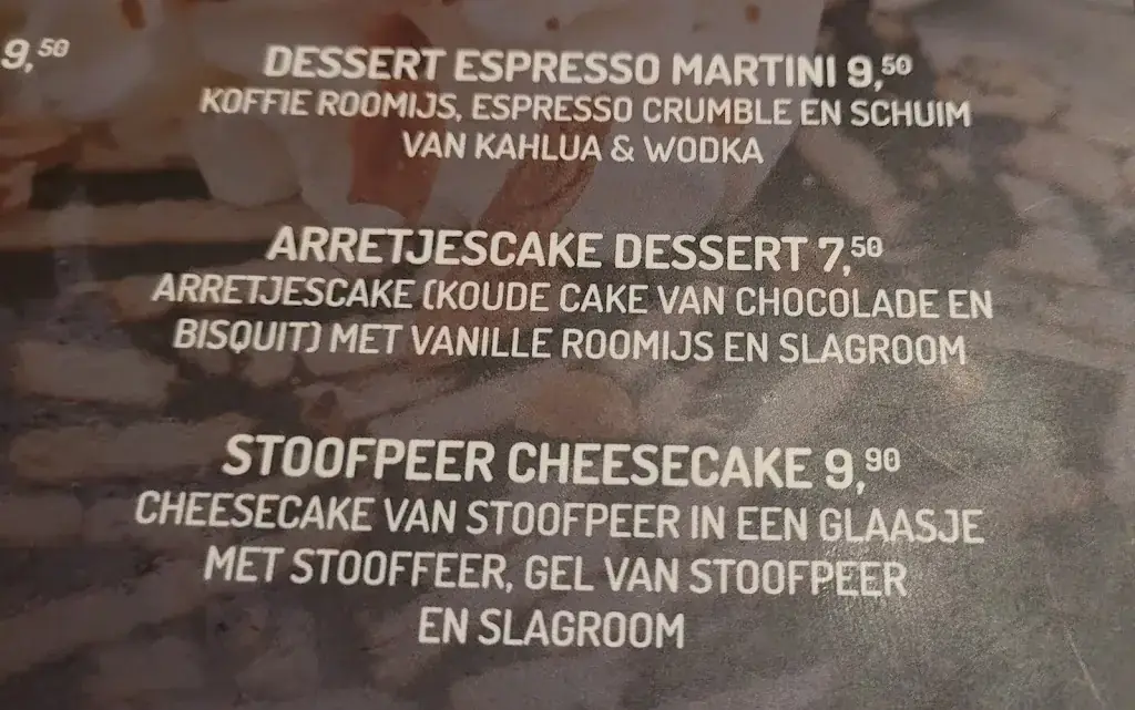 Menu_De DorpsKamer eten & drinken_Ermelo_immagine_2