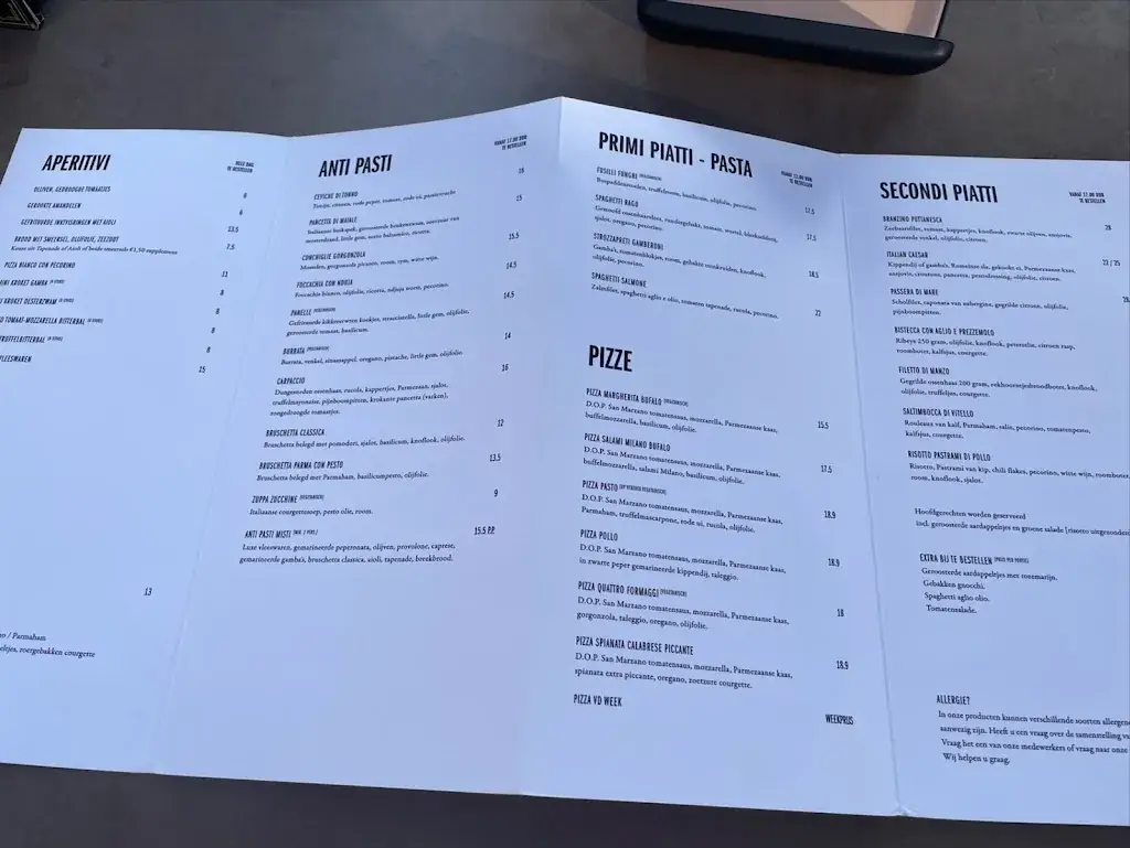 Menu_Pasto Ermelo_Ermelo_image_1