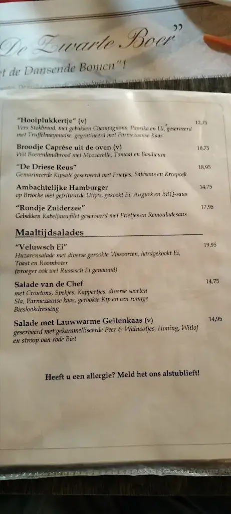 Menu_Restaurant Boshuis Drie_Ermelo_image_1