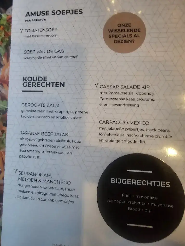 Menu_Restaurant Van Sprang_Ermelo_immagine_4