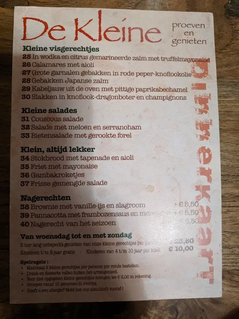 Menu_Restaurant de Kleine_Duurstede_image_2