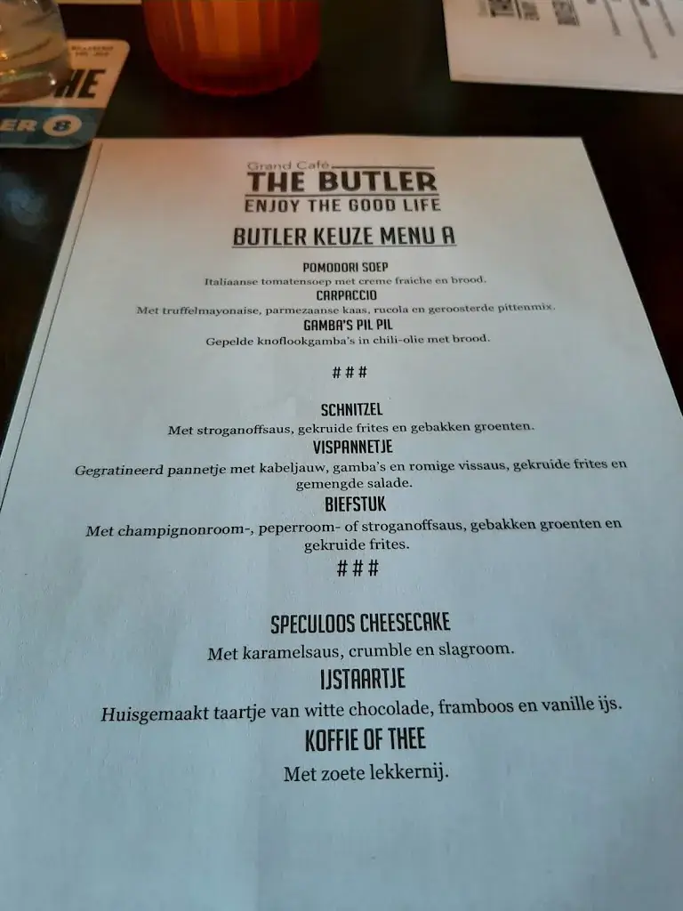 Menü_Grand Café The Butler_Etten-Leur_Bild_1