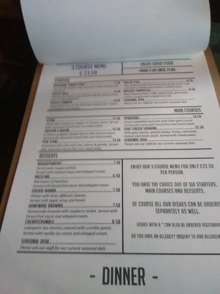 Menü_Grand Café The Butler_Etten-Leur_Bild_3