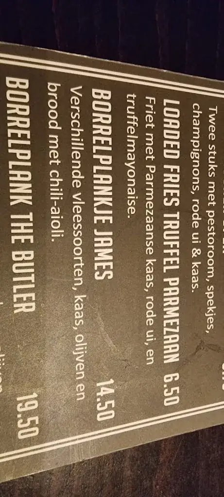 Menü_Grand Café The Butler_Etten-Leur_Bild_4