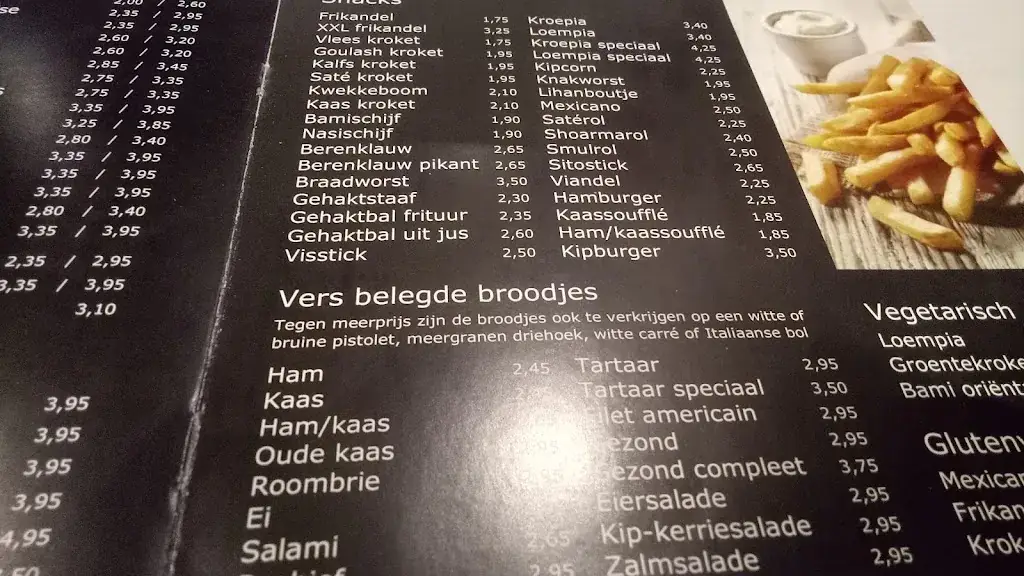 Menu_Lunchroom Old West_Geldermalsen_image_4