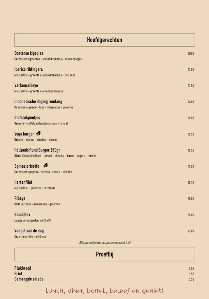 Menu_Bistro Bar Proef_Gendt_immagine_2