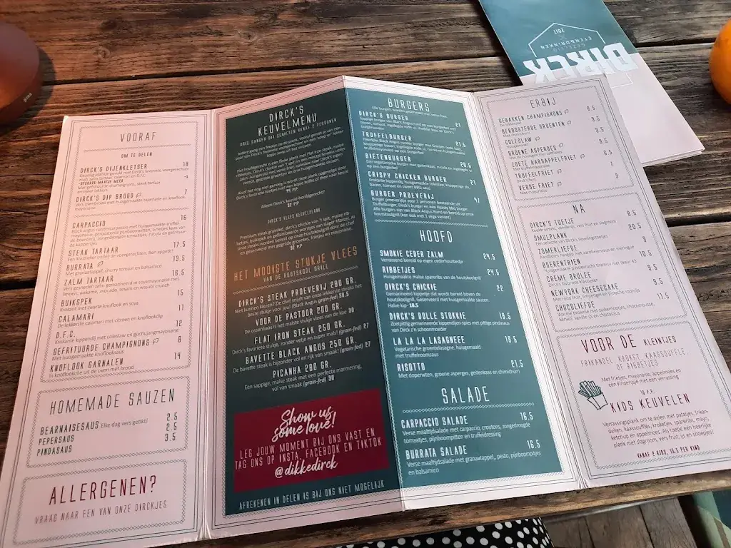 Menu_Fat Dirck Grill Restaurant_Harderwijk_image_1
