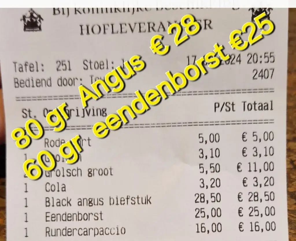 Esther Prinz_Herberg Restaurant 't Zwaantje_Mook_review