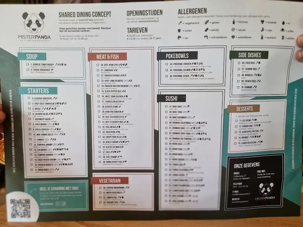 Menu_Mister Panda Goffertboerderij_Nijmegen_image_1