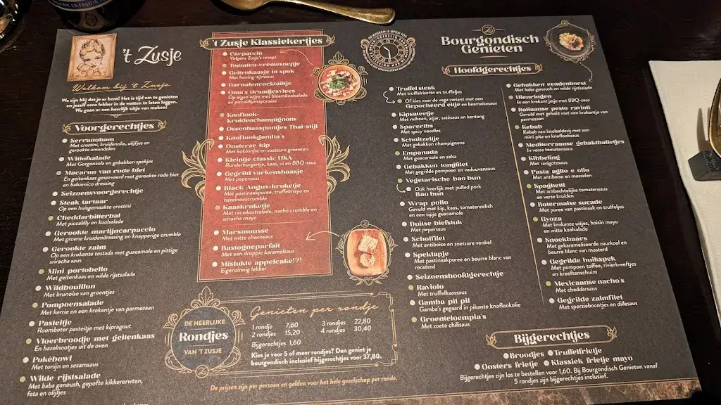 Menu_'t Zusje Nijmegen_Nijmegen_immagine_1