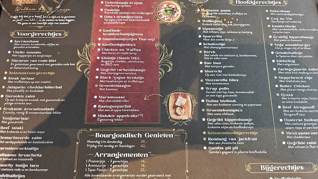 Menu_'t Zusje Nijmegen_Nijmegen_immagine_2