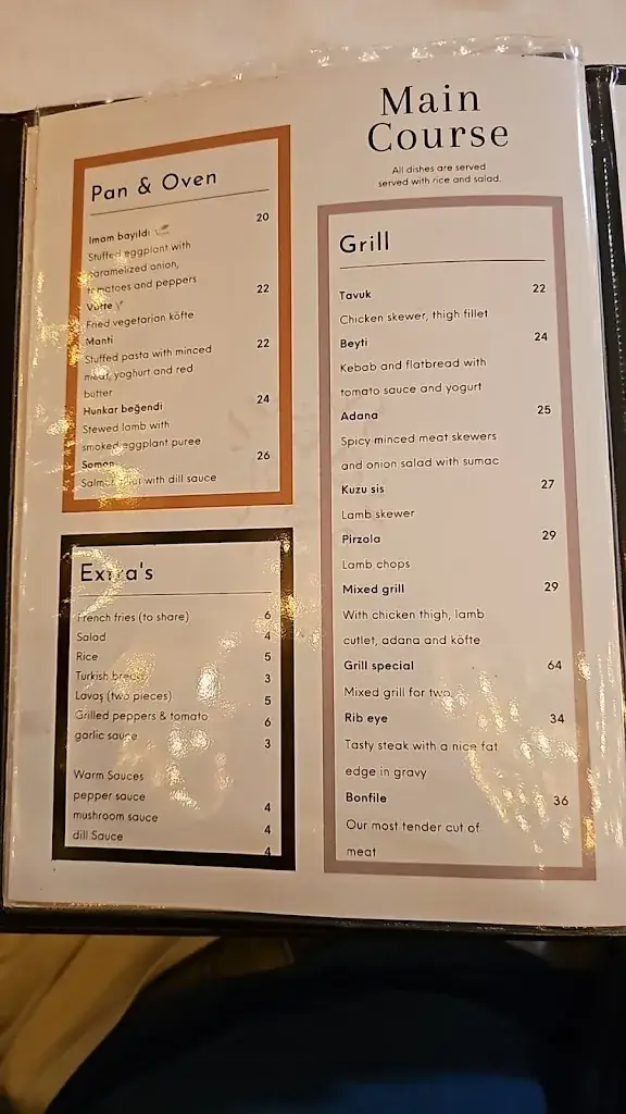 Menü_Restaurant Mira_Nijmegen_Bild_2