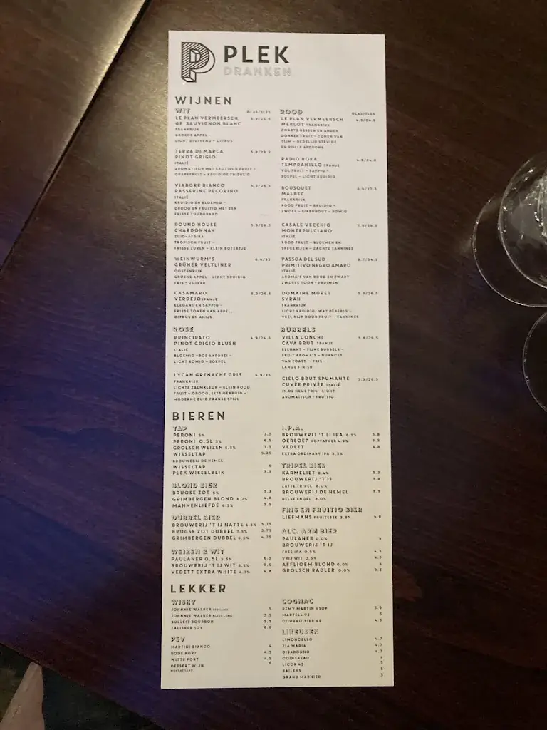 Menu_Plek Nijmegen_Nijmegen_immagine_1