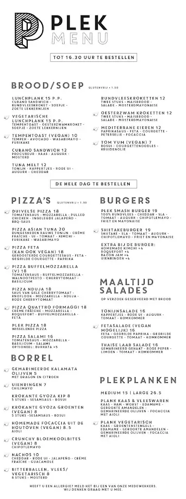 Menu_Plek Nijmegen_Nijmegen_immagine_2