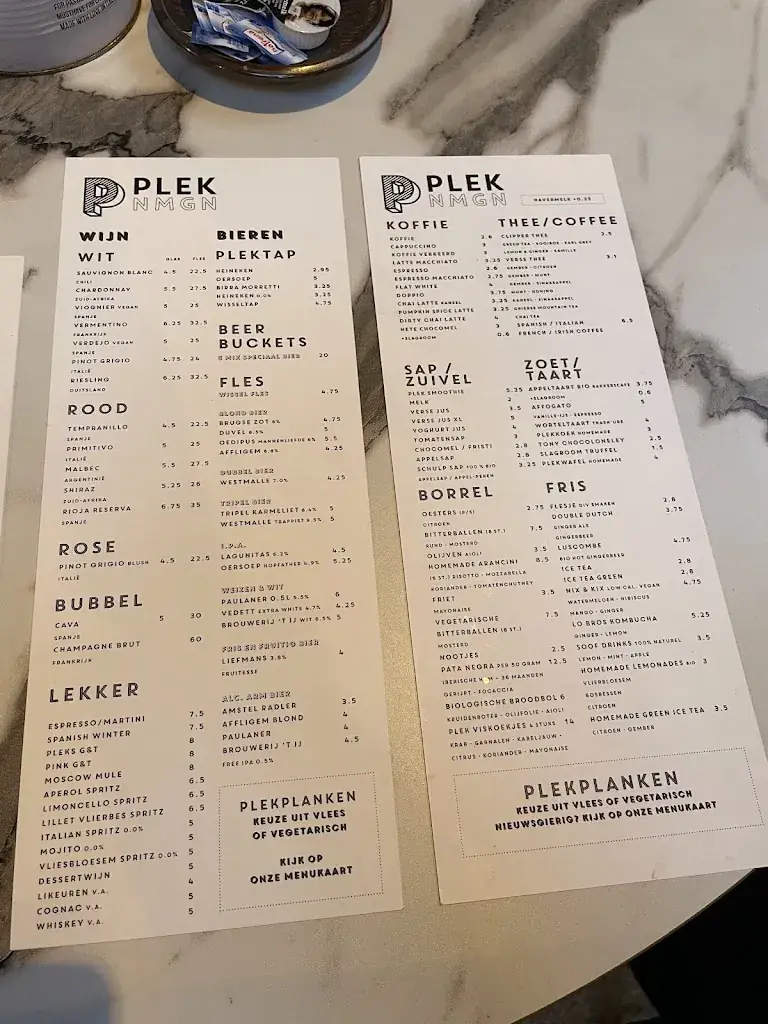 Menu_Plek Nijmegen_Nijmegen_immagine_3