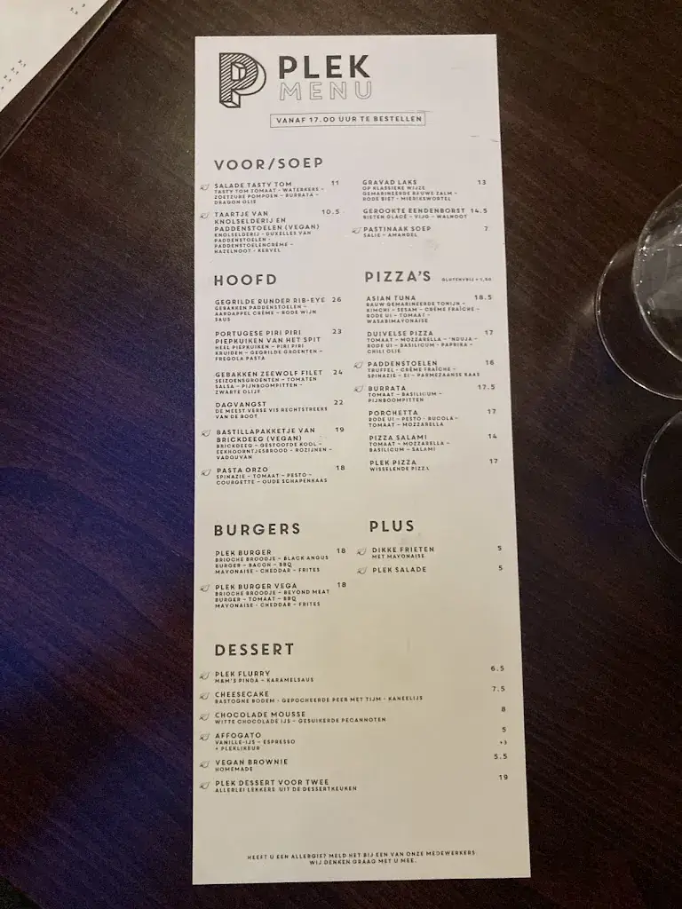 Menu_Plek Nijmegen_Nijmegen_immagine_4