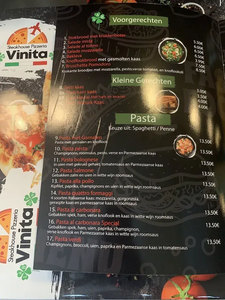 Menu_Steakhouse Pizzeria Vinita Eelde_Eelde_image_3