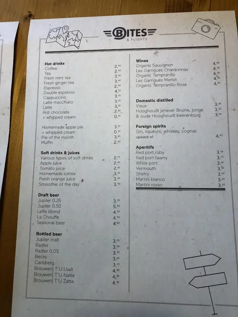 Menu_Luchthavenrestaurant Bites & Flights_Eelde_image_4