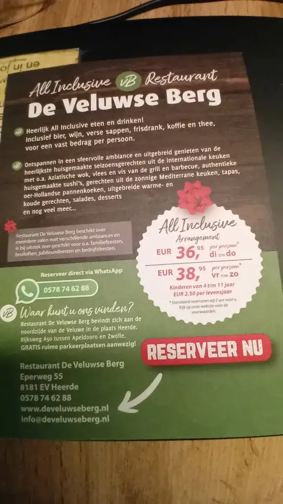 Menu_Restaurant De Veluwse Berg_Heerde_image_2