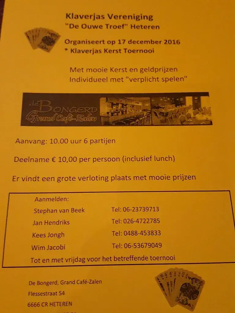 Menu_Grand Café-Zalen De Bongerd_Heteren_image_1