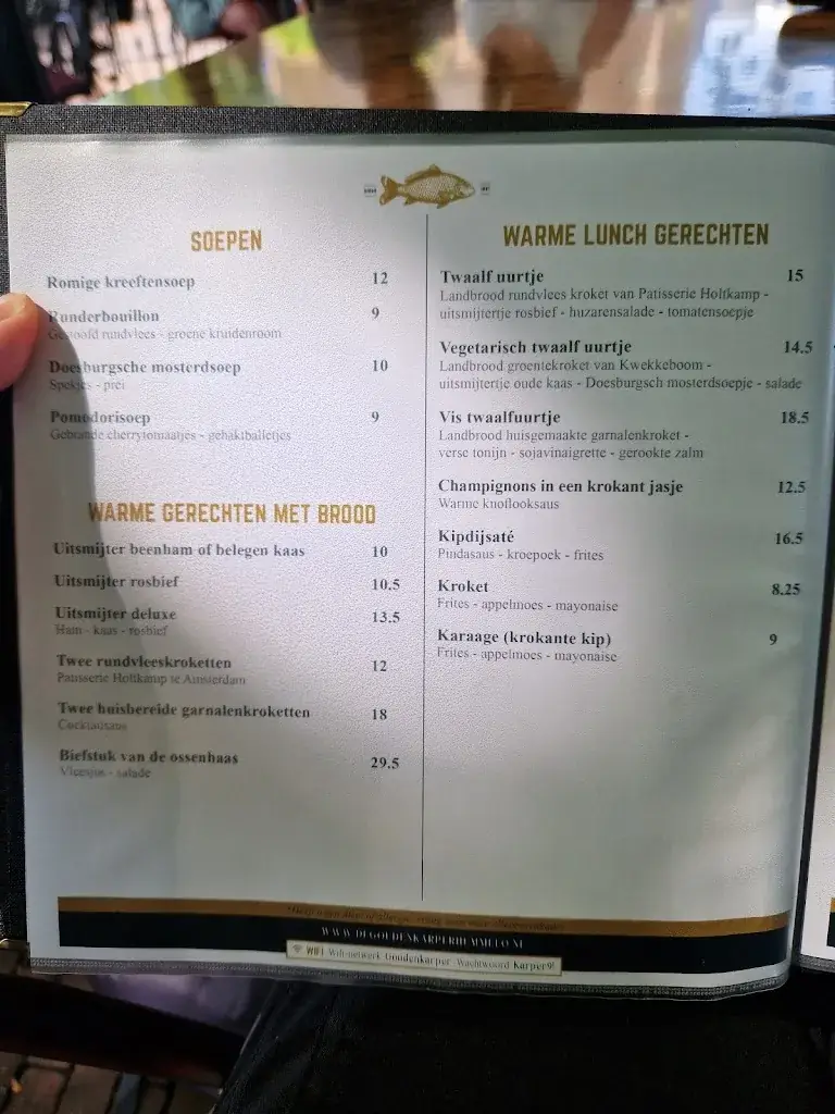 Menu_Hotel Cafe Restaurant De Gouden Karper_Hummelo_image_3