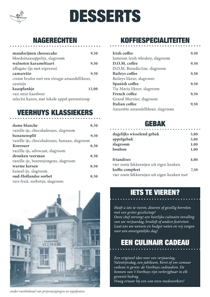 Menu_Restaurant 't Veerhuys Leerdam_Leerdam_image_4