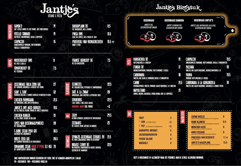 Menu_Jantje's Steaks & Pizza Eext_Eext_image_1