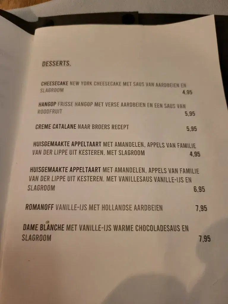 Menu_Restaurant Broer & Ko_Kesteren_image_1