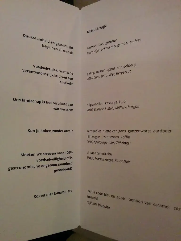Menu_Restaurant Vesters_Nijmegen_image_2
