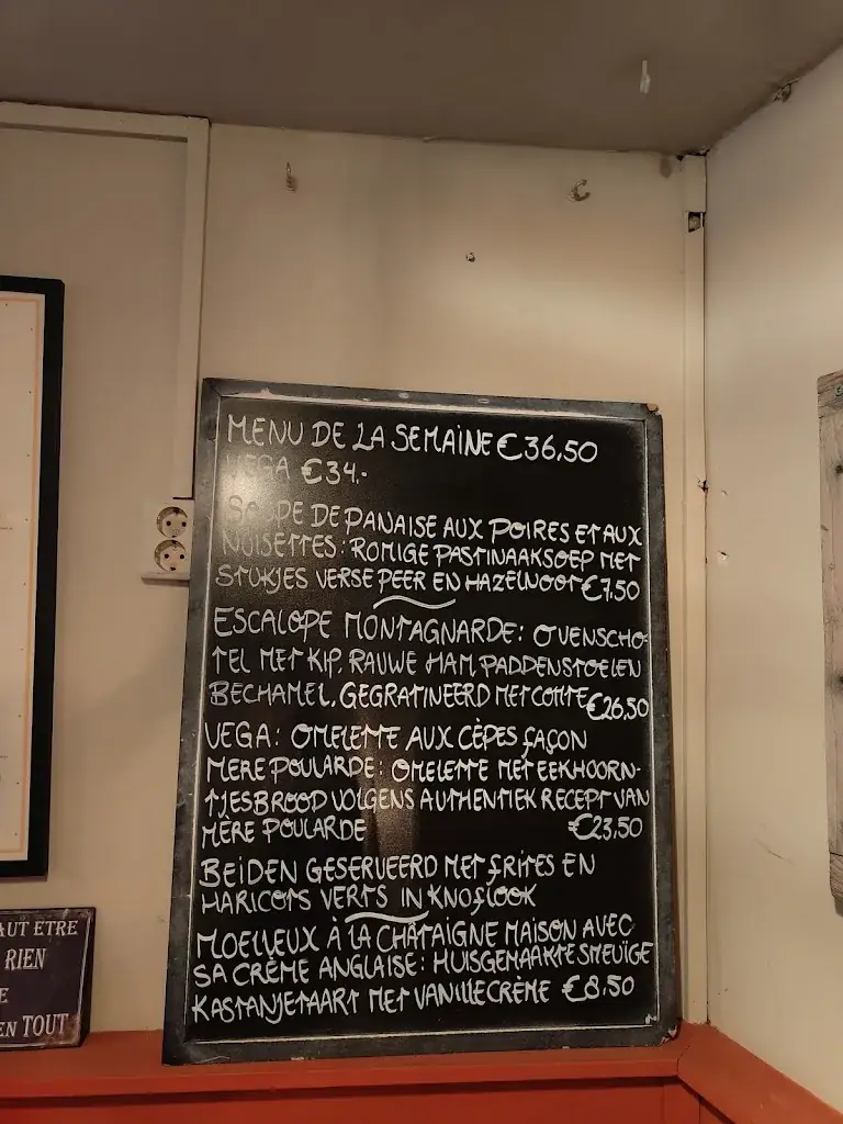 Menu_La Belle Excuse_Nijmegen_image_2