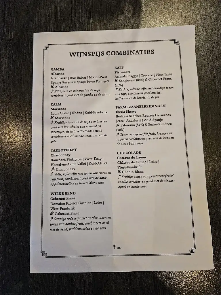 Menu_Restaurant Groenewoud_Nijmegen_image_1