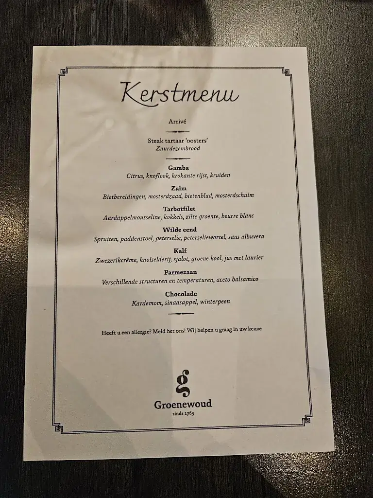 Menu_Restaurant Groenewoud_Nijmegen_image_3