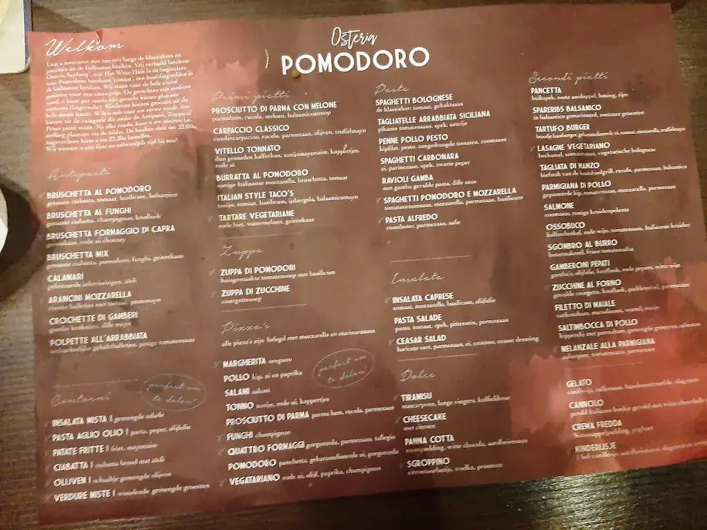 Menu_Osteria Pomodoro_Nijmegen_image_4