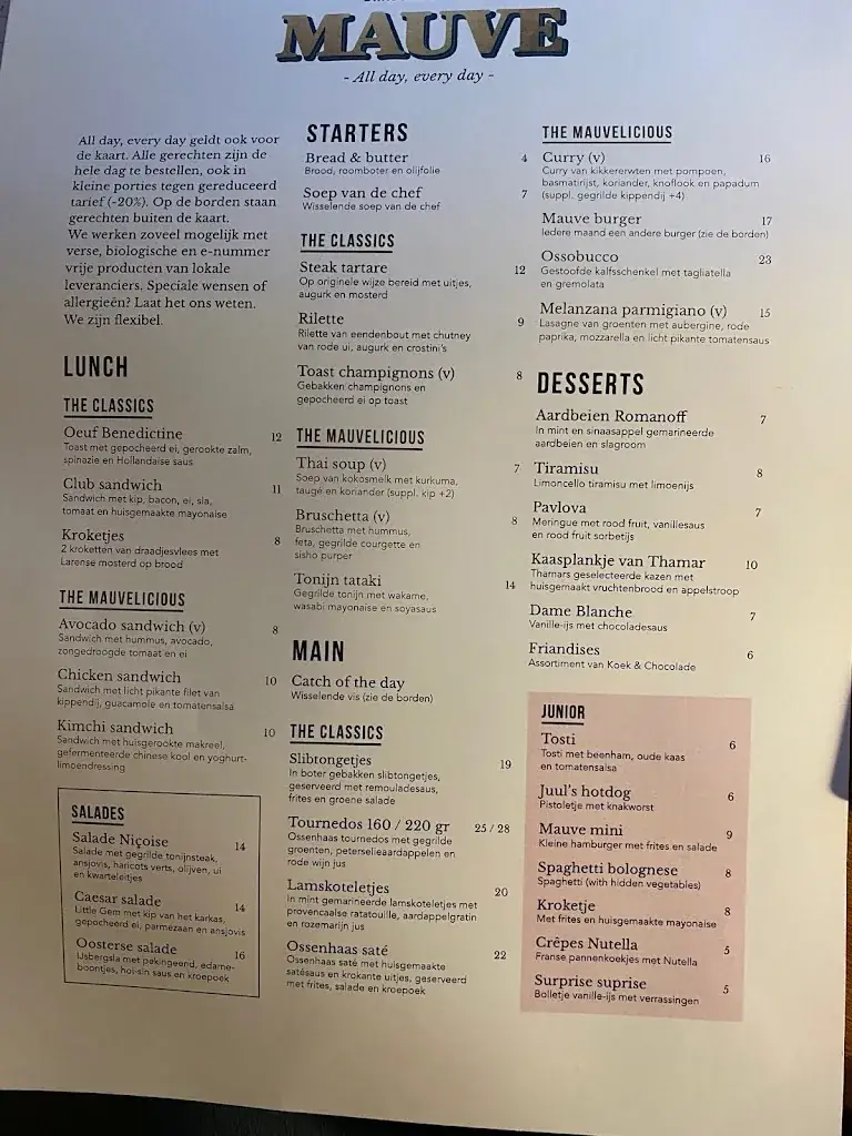 Menu_Mauve Restaurant & Bar_Laren_image_4