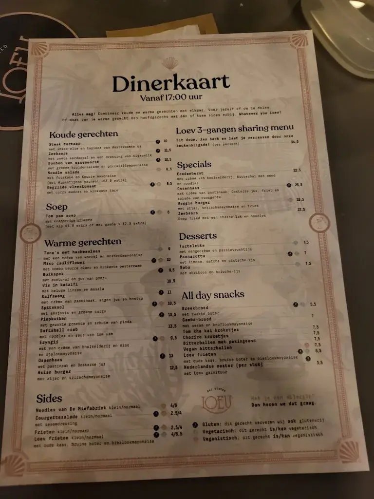Menu_Bar Bistro Loev Hengelo_Hengelo_image_1