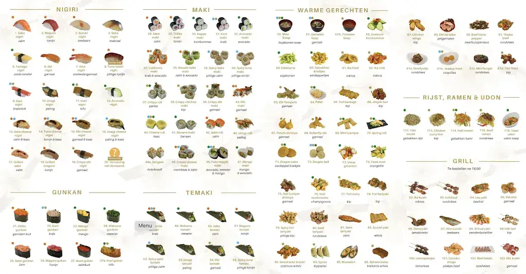 Menu_Kami Sushi: Restaurant Hengelo_Hengelo_image_1