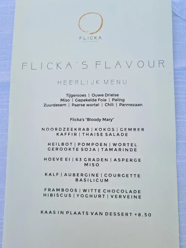 Menu_Restaurant Flicka_Kerkdriel_image_1