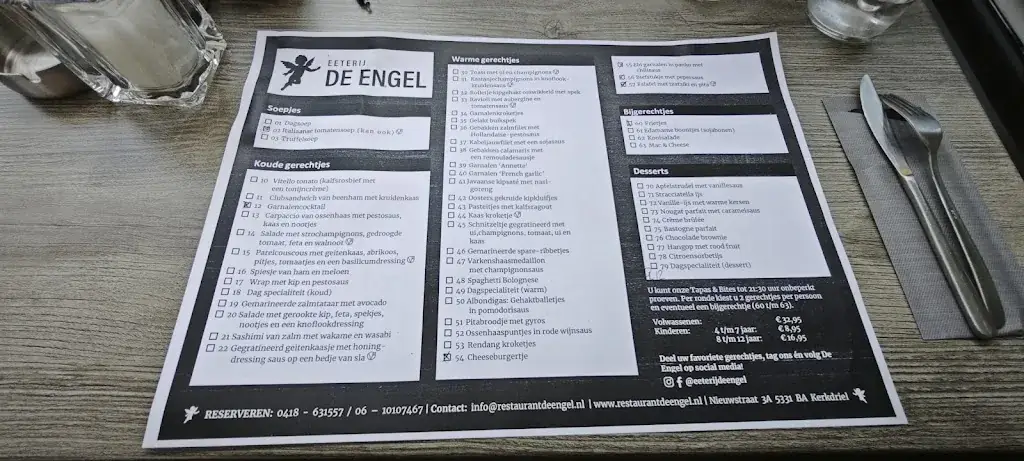 Menu_Restaurant De Engel_Kerkdriel_image_2
