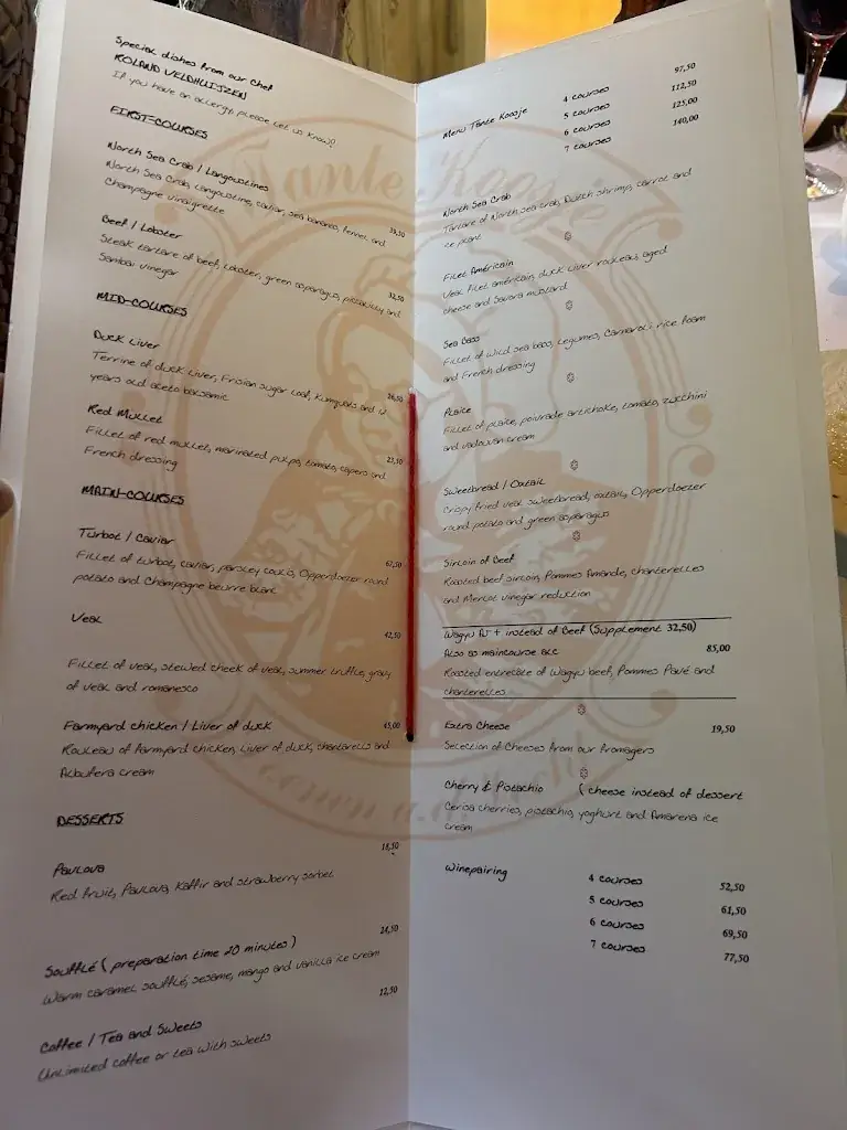 Menu_Tante Koosje_Vecht_image_1