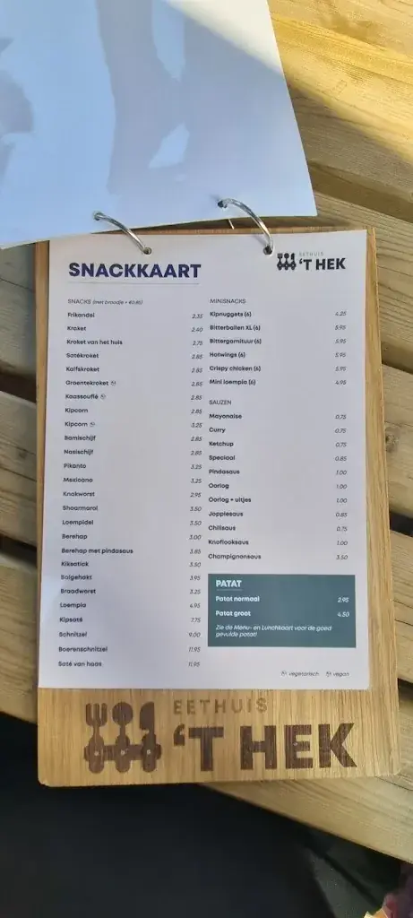 Menu_Eethuis 't Hek_Lunteren_imagen_3