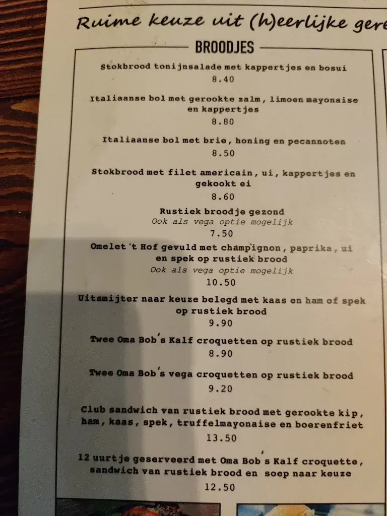 Menu_'t Hof van Dwingeloo_Dwingeloo_image_1