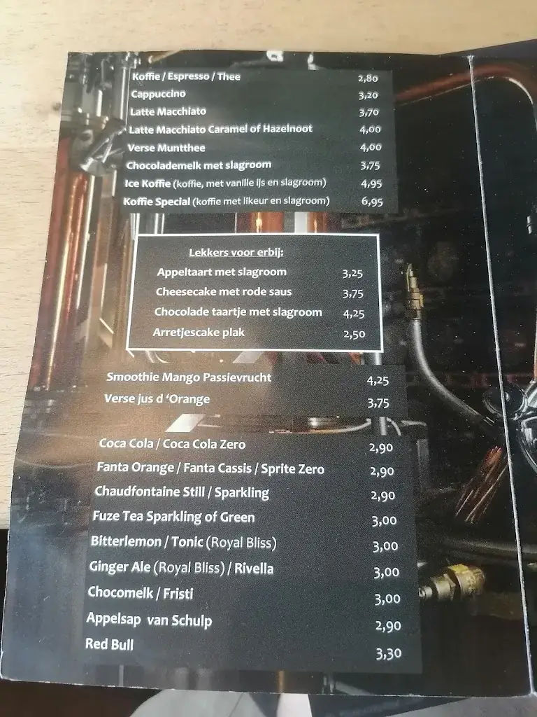 Menu_Zuiderzee Café_Oldebroek_image_1
