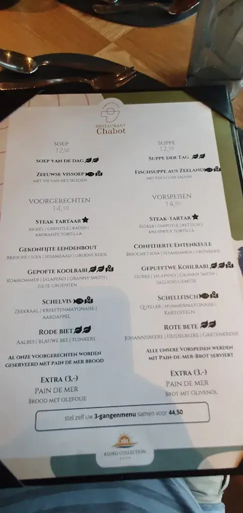 Menu_Restaurant Chabot_Koudekerke_image_1